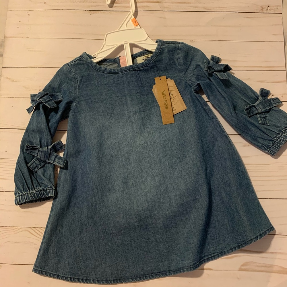 NWT True Grit Chambray Dress